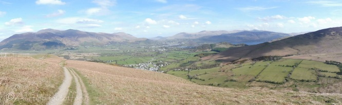 20 Skiddaw (L) & Coledale down to the right