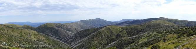 1 Panoramic view north